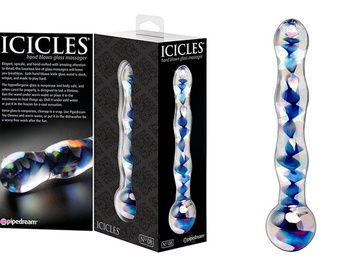Selling: Icicles No. 8 Blue Glass Dildo