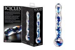 Vendita: Icicles No. 8 Blue Glass Dildo