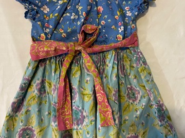 Selling with online payment: Sweet Honey 2 2T Floral Bird Dress Sash Cap Sleeves 