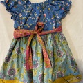 Selling with online payment: Sweet Honey 2 2T Floral Bird Dress Sash Cap Sleeves 