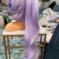 Selling with online payment: Arda Wigs Mid Clip Classic in Pale Lilac