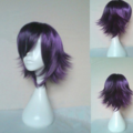 Selling with online payment: Synthetic Hair Purple Cosplay Wig