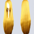 Selling with online payment: Yellow Synthetic Heat Resistant  Cosplay 