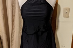 For sale: NWT Black Asymmetrical Swim Tank, L