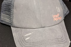 For sale: NWT Embroidered Ponytail Cap