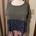 For sale: Flowy Tiered Tee, XL, NWT