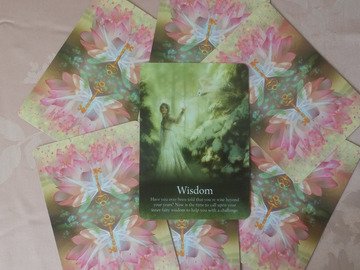 Selling: WISDOM Oracle Card Psychic Reading: FOCUSED Card Reading