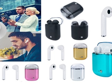 Liquidation/Wholesale Lot: NEW Wireless Bluetooth Headphones W / Charging 10 pcs 