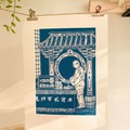  : Tea Shop Print - A3