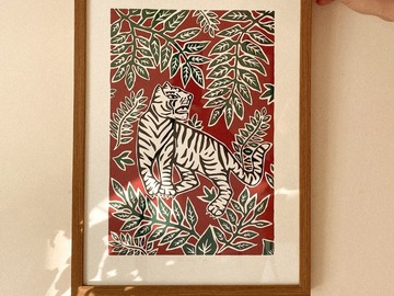  : The Tiger Artprint - A3