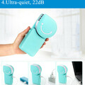 Liquidation/Wholesale Lot: 10PCS Random Color Condition USB Rechargeable Water Cooling Fan