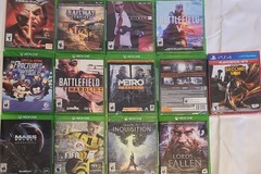 Liquidation/Wholesale Lot: Video Games Lot / 12 XBOX One & 1 PS4 Games