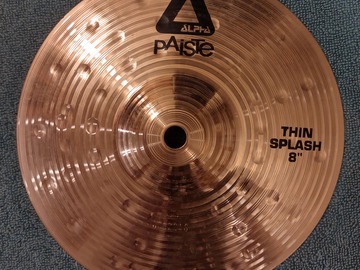 Selling with online payment: Paiste Alpha 8" Thin Splash Cymbal 