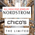 Bán buôn thanh lý lô: $2,500.00 All High end Jewelry- Nordstrom, The Limited, Chico's