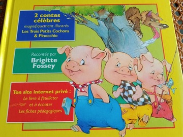 Vente: Les trois petits cochons - Livre + CD