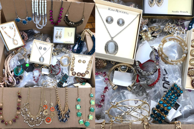 10 LBS TREASURE TROVE OF JEWELRY Mystery Lot - Simple Lots Liquidation