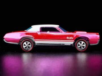 Selling with online payment: HOT WHEELS 2021 EXCLUSIVE RLC 1968 CUSTOM CADILLAC EL DORADO RED