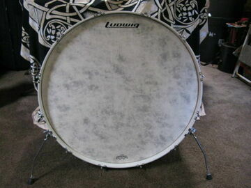 Selling with online payment: Ludwig Large Keystone Badge - 16X30 LOTS of NEW parts.