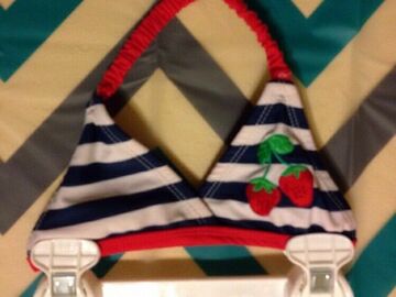 Selling with online payment: Girls Bikini Top Size 2T