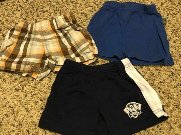 Selling with online payment: Infant Boys Shorts Size 0/3 Months Lot Of 3