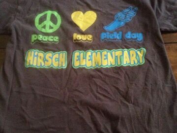 Selling with online payment: Kids Hirsch Elementary T-Shirt Size Medium