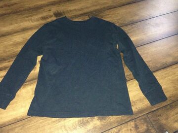 Selling with online payment: Boys Black Long Sleeve Shirt Size Small