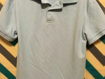 Selling with online payment: Boys Light Blue Polo T-Shirt Size Small