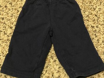 Selling with online payment: Boys Carter's Black Pants Size 3 Months