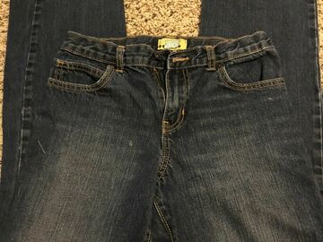 Selling with online payment: Boys Old Navy Straight Dark Blue Stone Washed Jeans Size Regular