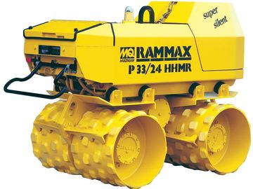 En alquiler: Rodillo Vibrocompactador Pata de Cabra Rammax P33-24 Diesel