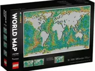 Selling with online payment: LEGO 31203 ART World Map **Free shipping And On Hand**
