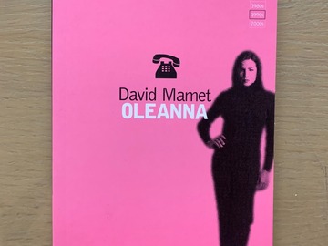 Selling with online payment: Oleanna by David Mamet