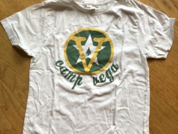 Selling A Singular Item: Camp Vega Youth Small T-shirt 