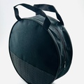 Liquidation/Wholesale Lot: Trendy Black Tire Tread Carry-All Zippered Bag – 12″ Diameter 