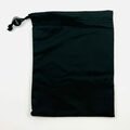 Liquidation/Wholesale Lot: Black Travel Gadget Microfiber Pouch Bag – Locking Cinch – Item #