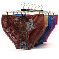 Liquidation / Lot de gros: 108X Sexy Plus Size Leopard Print Women's Panties Briefs