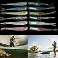 Liquidation/Wholesale Lot: 180pcs Silicone Swimbaits Artificial Bait Fishing Lure