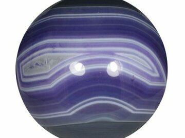 Selling with online payment: Purple Agate Crystal Ball