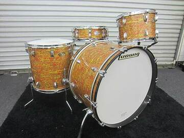 Selling with online payment: Ludwig Legacy Maple citrus glass mod