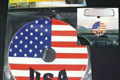 Liquidation/Wholesale Lot: Patriotic USA Hanging CD