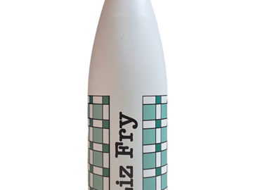  : Custom printed 16oz Stainless Steel Vacuum Bottle – white