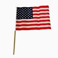 Bulk Lot (Liquidation & Wholesale): USA Patriotic Polyester Stick Flag (8″ x 12″)