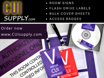 Service: CUIsupply.com - CUI marking labels and products