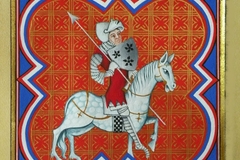 Myydä: chevalier 1372 période charle V. doublé Médiévale