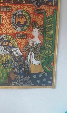 Jean II le Meingre dit Boucicaut et Antoinette de Turenne. entièr