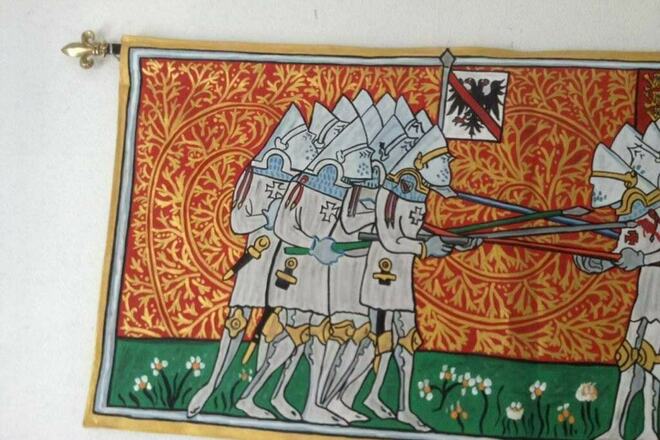 La bataille. De. Cocherel. entièrement doublé Médiévale