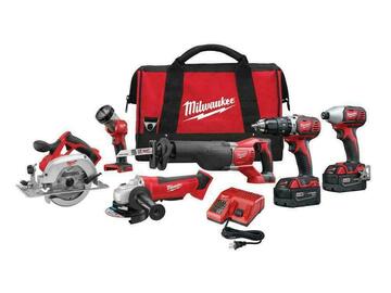 Comprar ahora: 4 set of 6 Milwaukee M18 Cordless Combo Tool Kit 6 Tools 
