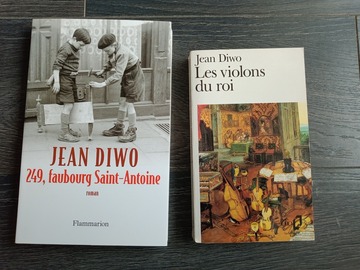 Vente: 2 livres de Jean DIWO - Flammarion et Folio
