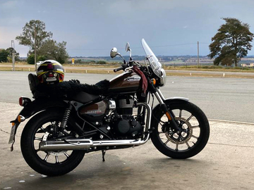 De motociclista para motociclista: Meteor 350 - Supernova Brown