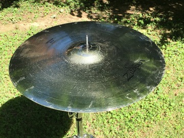 Selling with online payment: 50% off! $110 Zildjian Platinum 22" Med Ride black label 3386 g